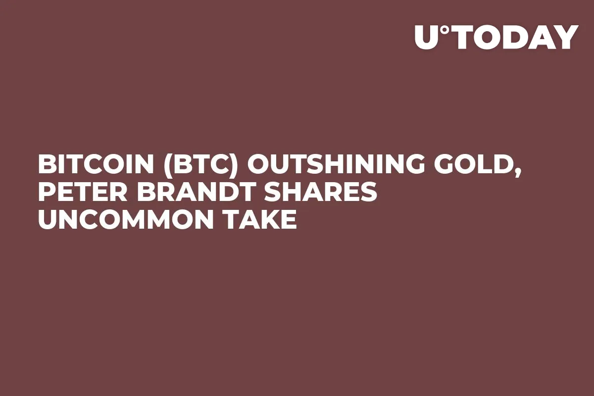 Bitcoin (BTC) Outshining Gold, Peter Brandt Shares Uncommon Take