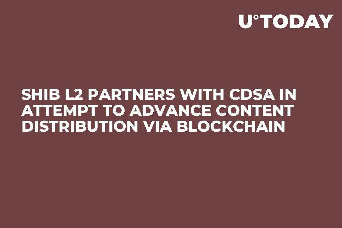 SHIB L2 Partners With CDSA in Attempt to Advance Content Distribution via Blockchain