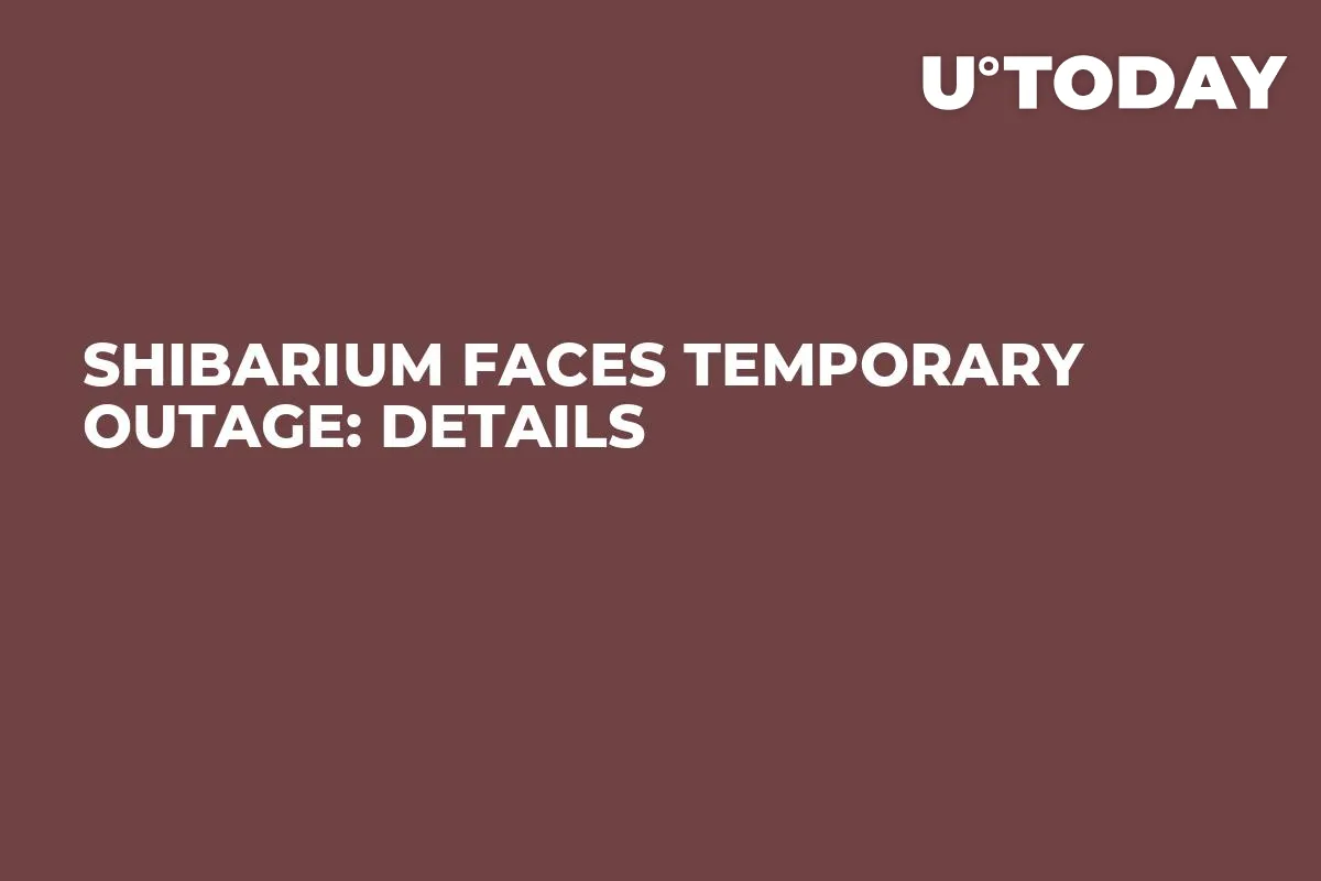 Shibarium Faces Temporary Outage: Details