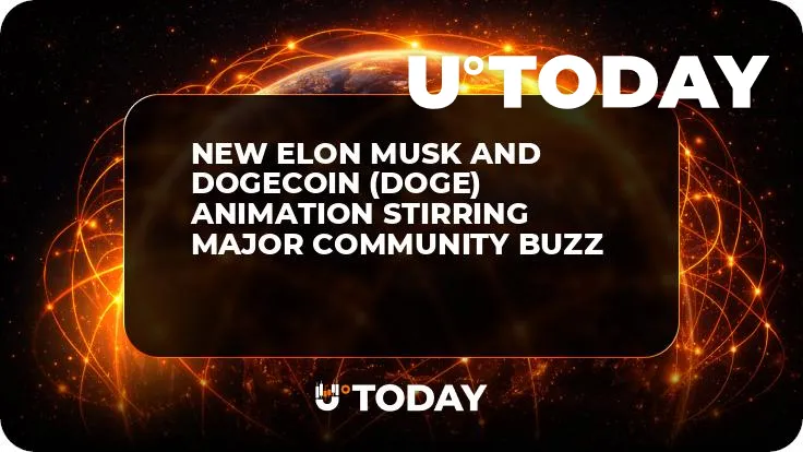 New Elon Musk and Dogecoin (DOGE) Animation Stirring Major Community Buzz