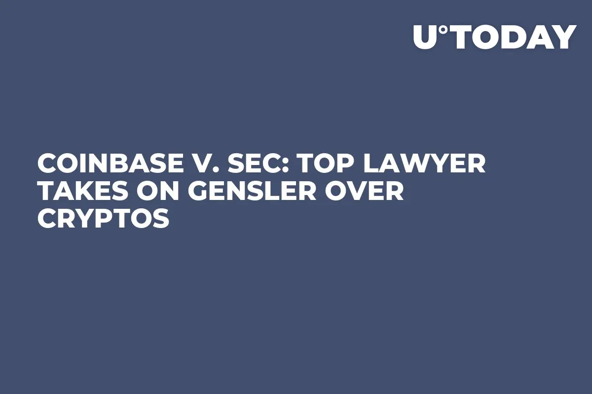 Coinbase v. SEC: Top Lawyer Takes on Gensler Over Cryptos