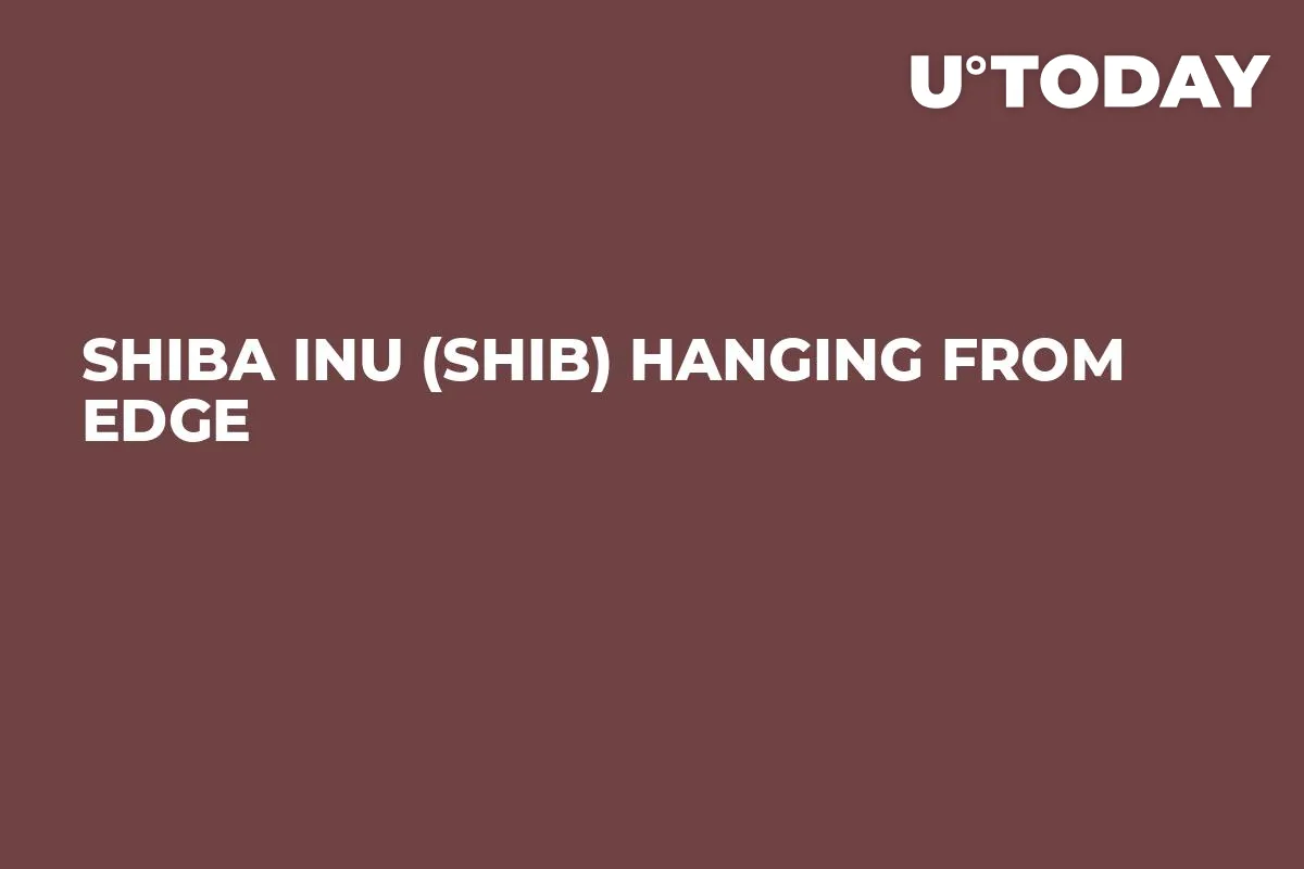Shiba Inu (SHIB) Hanging From Edge