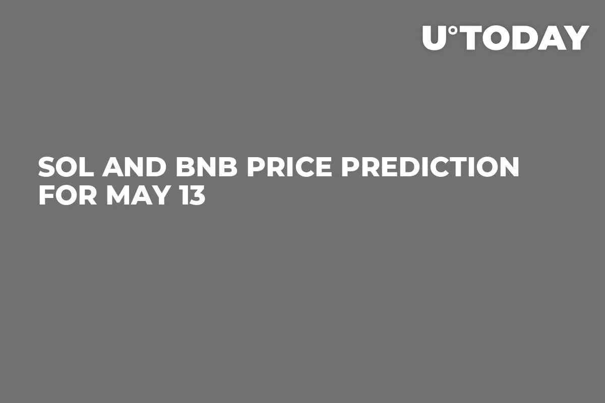 SOL and BNB Price Prediction for May 13