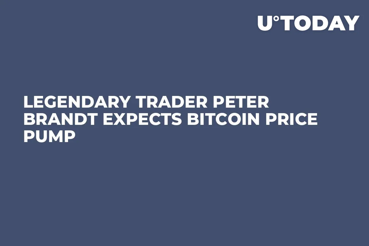 Legendary Trader Peter Brandt Expects Bitcoin Price Pump