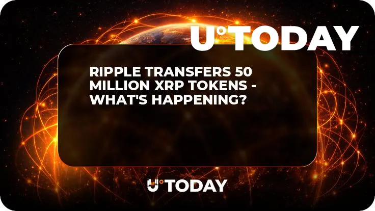 Ripple Transfers 50 Million XRP Tokens - What's Happening?