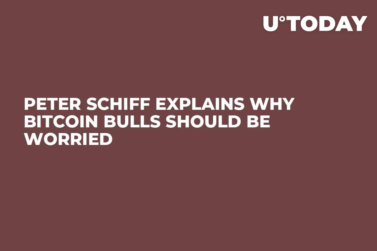 Peter Schiff Explains Why Bitcoin Bulls Should Be Worried