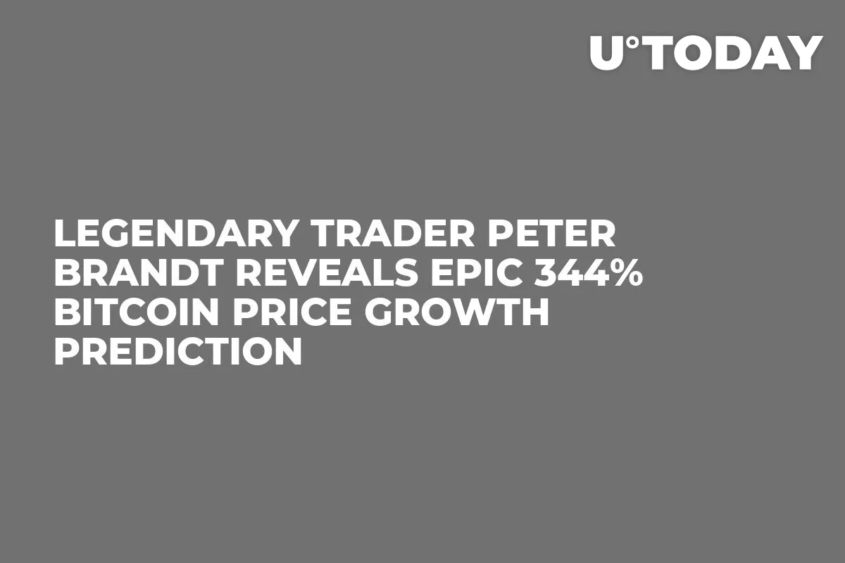 Legendary Trader Peter Brandt Reveals Epic 344% Bitcoin Price Growth Prediction
