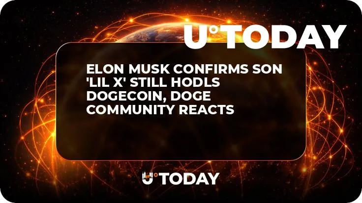 Elon Musk Confirms Son 'Lil X' Still Hodls Dogecoin, DOGE Community Reacts