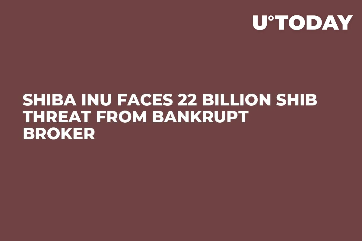 Shiba Inu Faces 22 Billion SHIB Threat From Bankrupt Broker