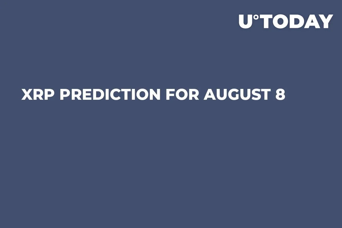 XRP Prediction for August 8