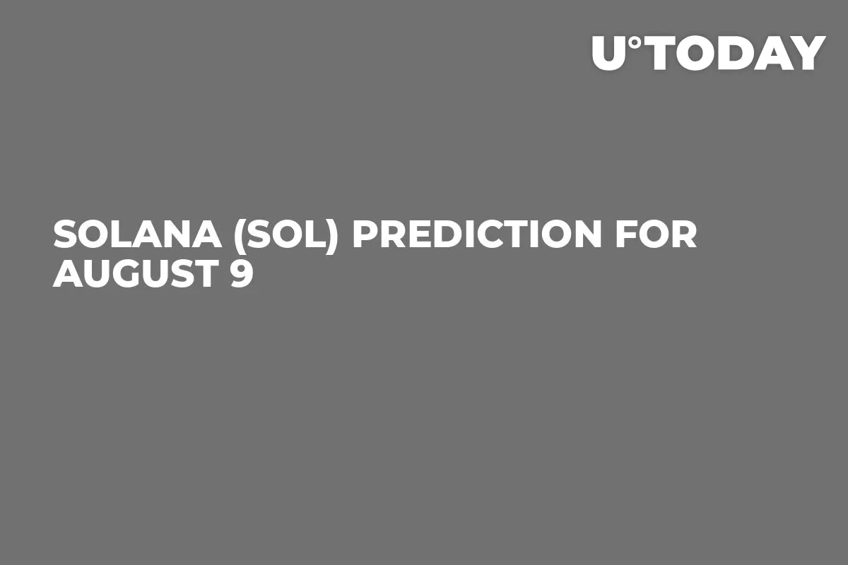 Solana (SOL) Prediction for August 9