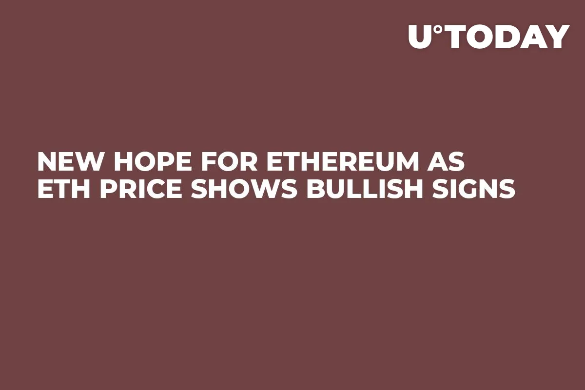 New Hope for Ethereum as ETH Price Shows Bullish Signs