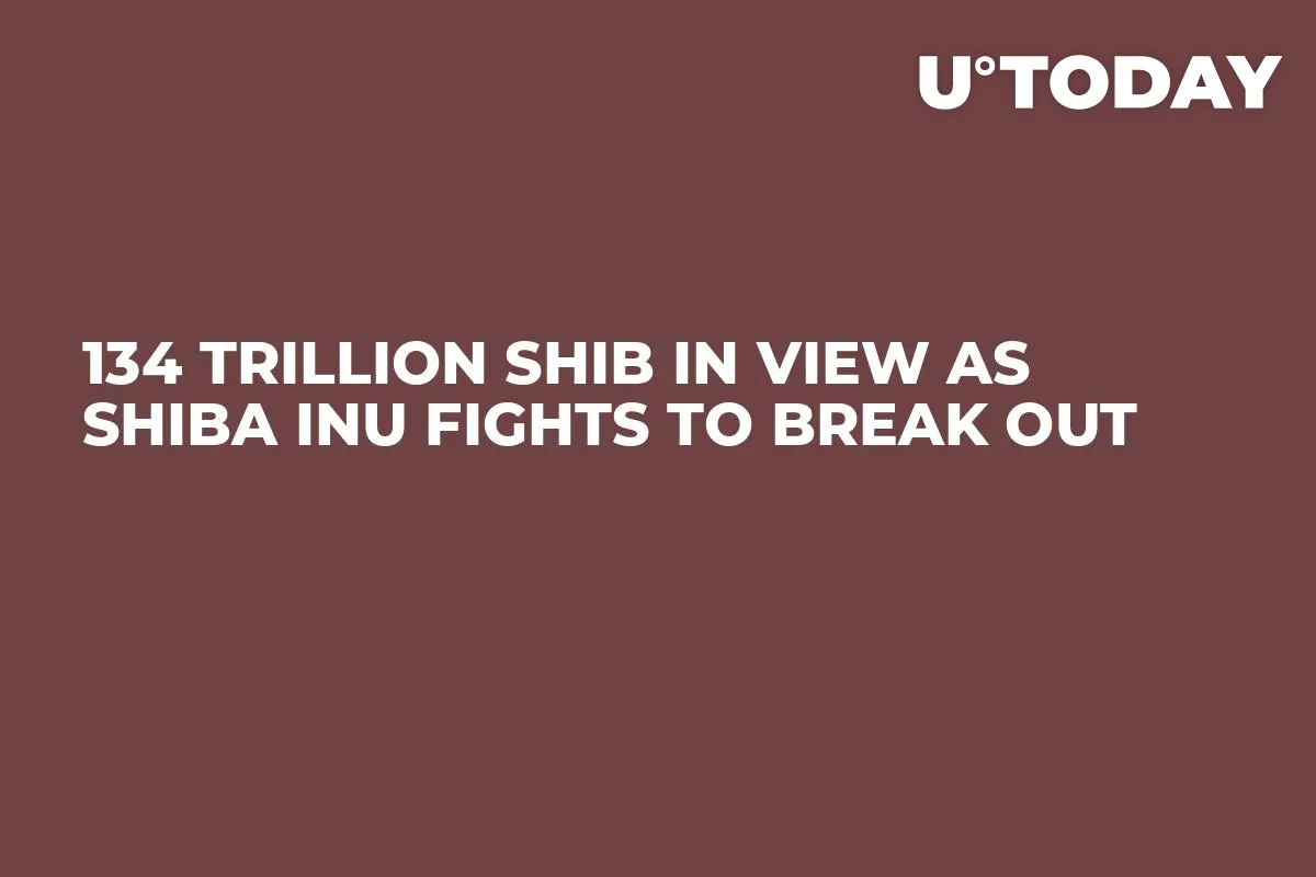 134 Trillion SHIB in View as Shiba Inu Fights to Break Out