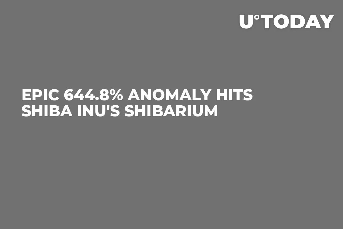 Epic 644.8% Anomaly Hits Shiba Inu's Shibarium
