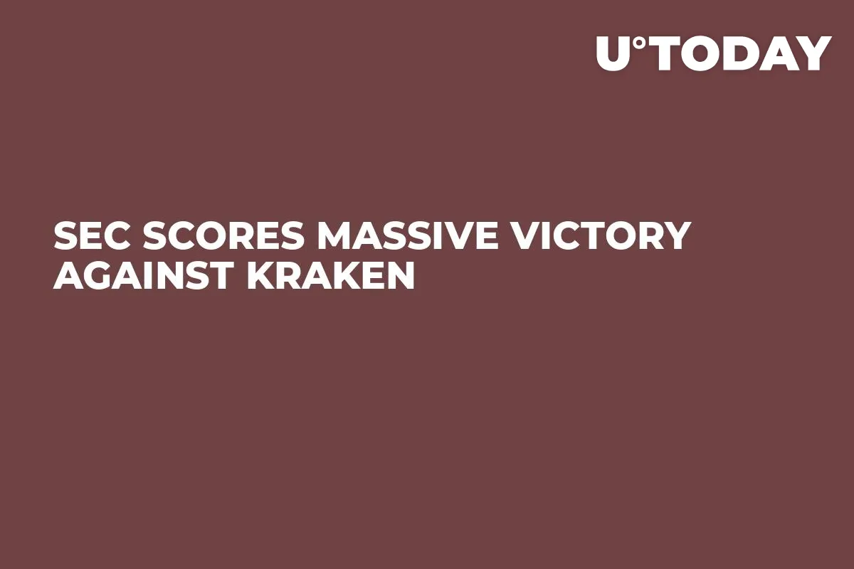 SEC Scores Massive Victory Against Kraken