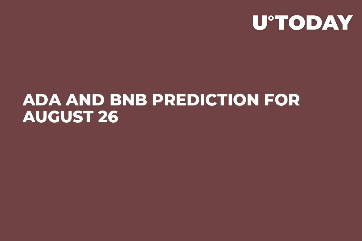 ADA and BNB Prediction for August 26