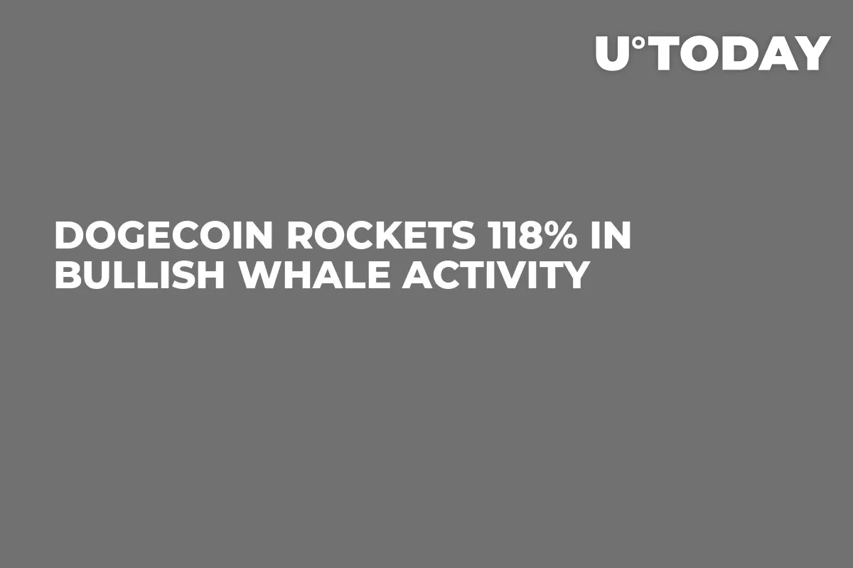 Dogecoin Rockets 118% in Bullish Whale Activity