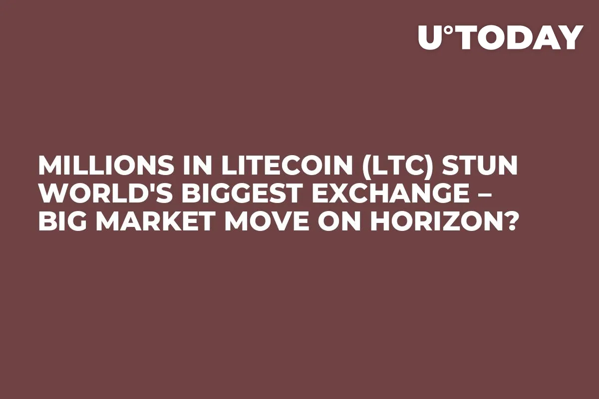 Millions in Litecoin (LTC) Stun World's Biggest Exchange – Big Market Move on Horizon?