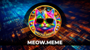 The Cat's Out of the Bag $MEOW Meme Coin Is Clawing Its Way to the Top of Meme Coin Charts