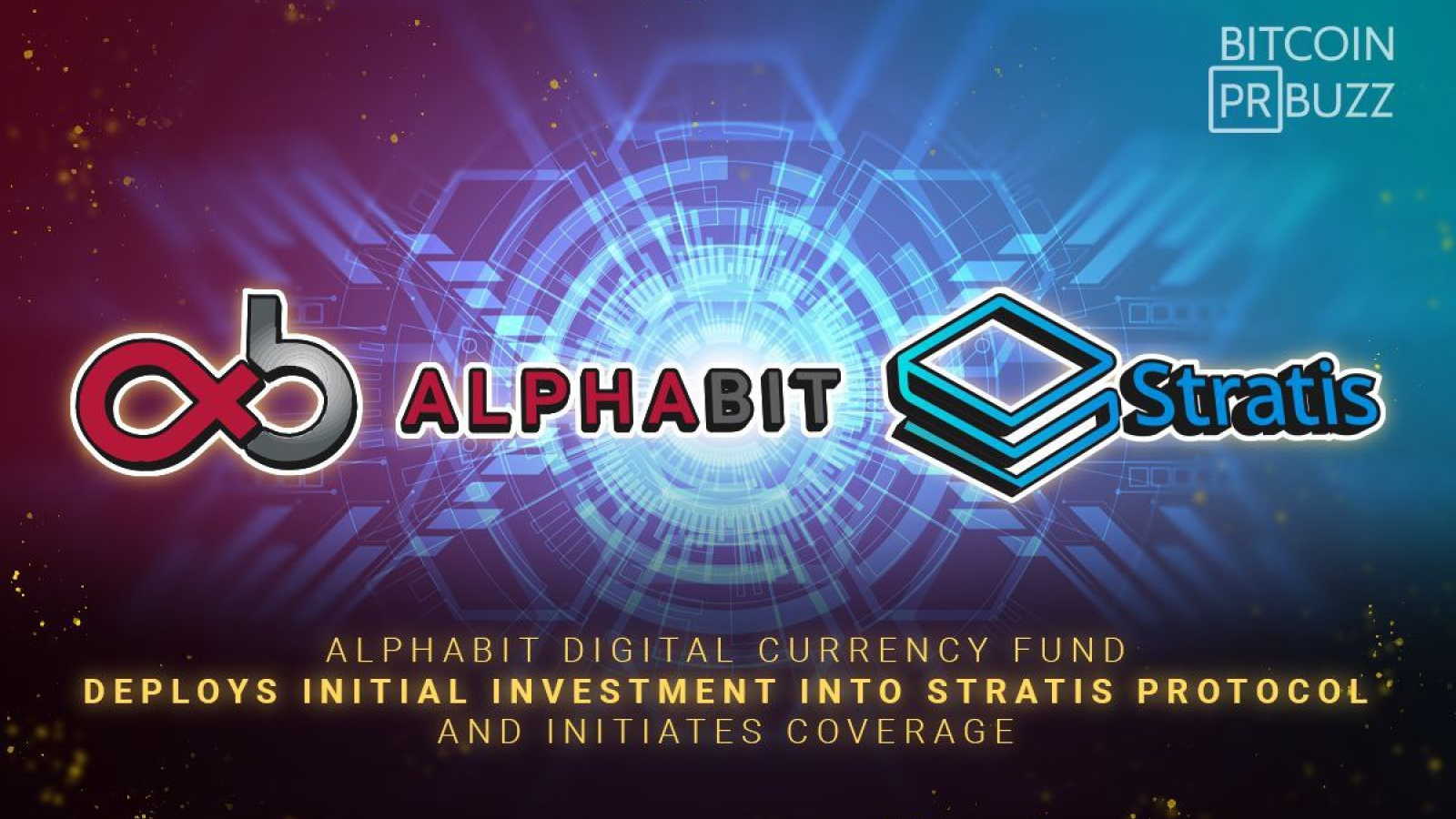 Alphabit Digital Currency Fund Deploys Initial Investment Into Stratis Protocol and Initiates Coverage