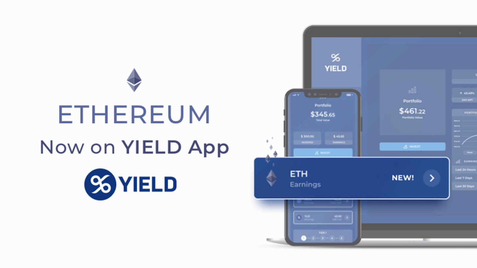 YIELD App Launches Ethereum Fund, Gives Users Up To 20% APY