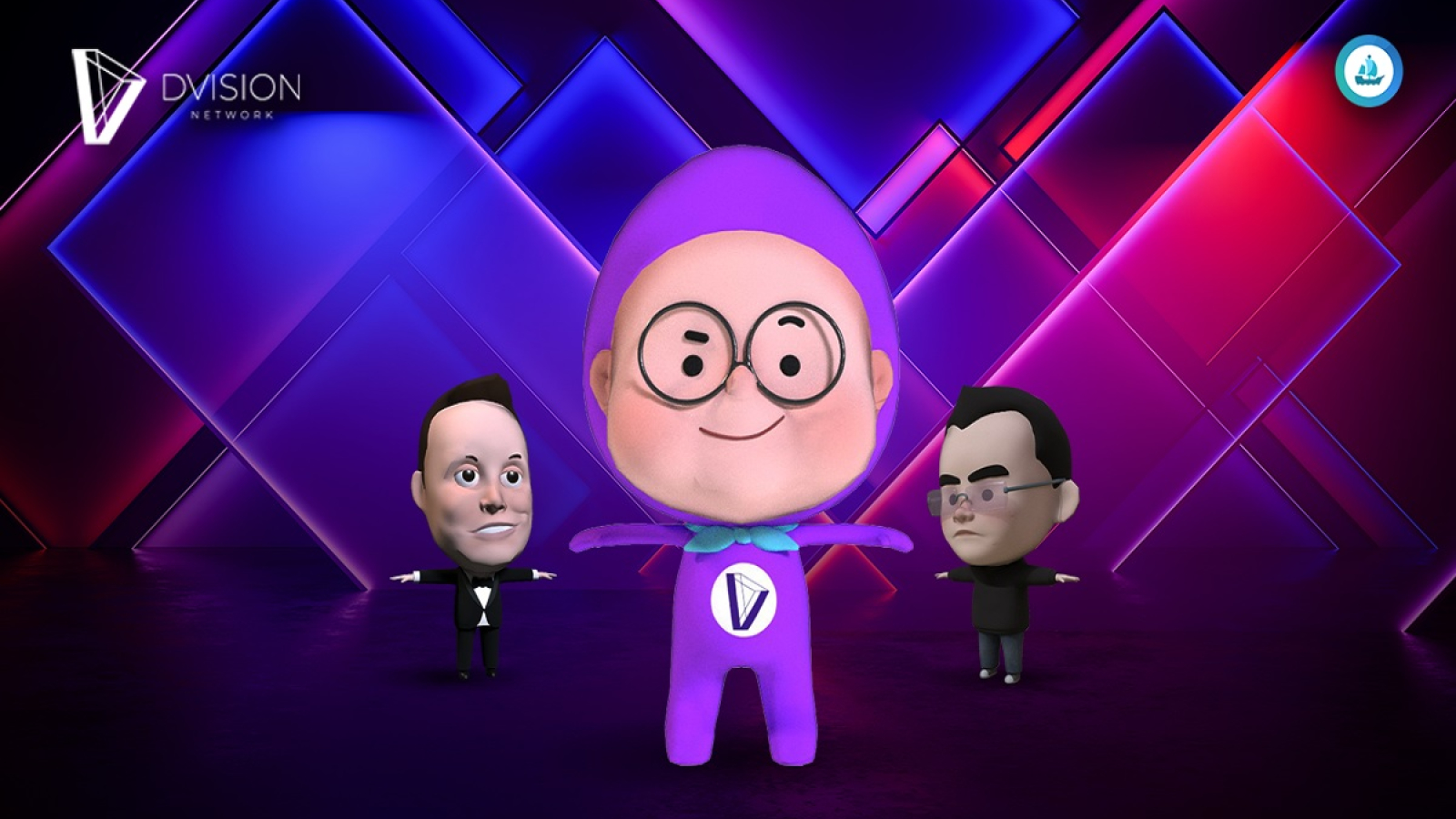 Dvision Network Reveals First NFT Character from Limited Edition Series