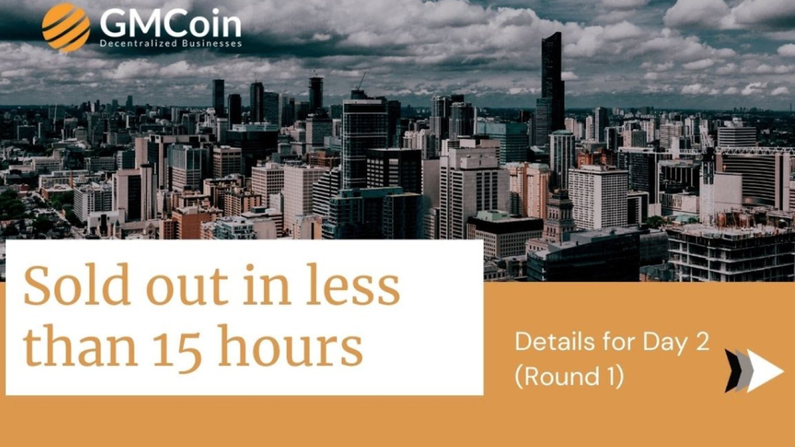 Gone In Less Than 15 Hours, $GMCoin With 100% Success On Day 1 Of 1st Round, Don't Miss Day 2