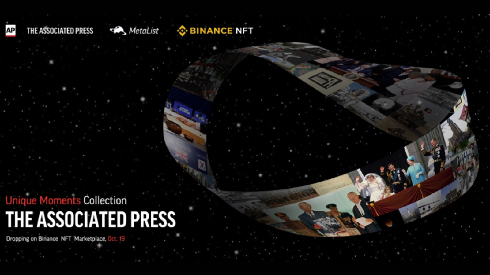 The Associated Press will Release 53 UNIQUE Moment NFT Collections for the Past 100 years on BinanceNFT