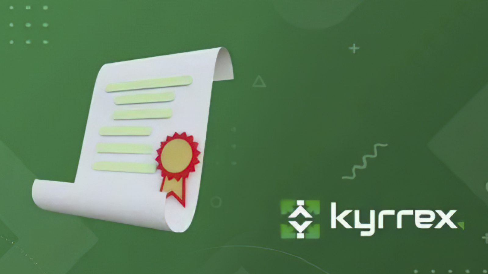 Kyrrex Has Received VFA Class 4 License