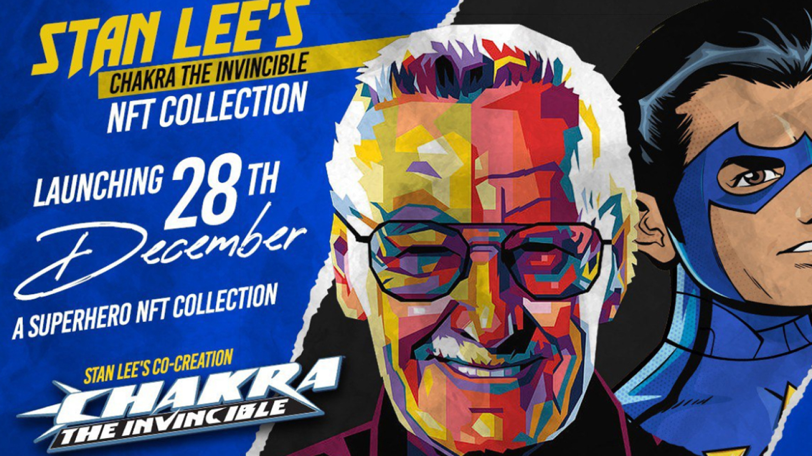 Beyondlife.club and Orange Comet to Launch Stan Lee’s Chakra The Invincible: A Superhero NFT Collection