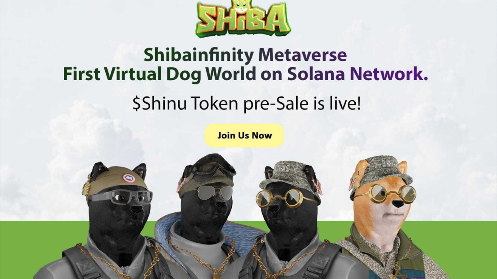 Shibainfinity - First Dog Metaverse on the Solana Ecosystem Begins Its Token Pre Sale