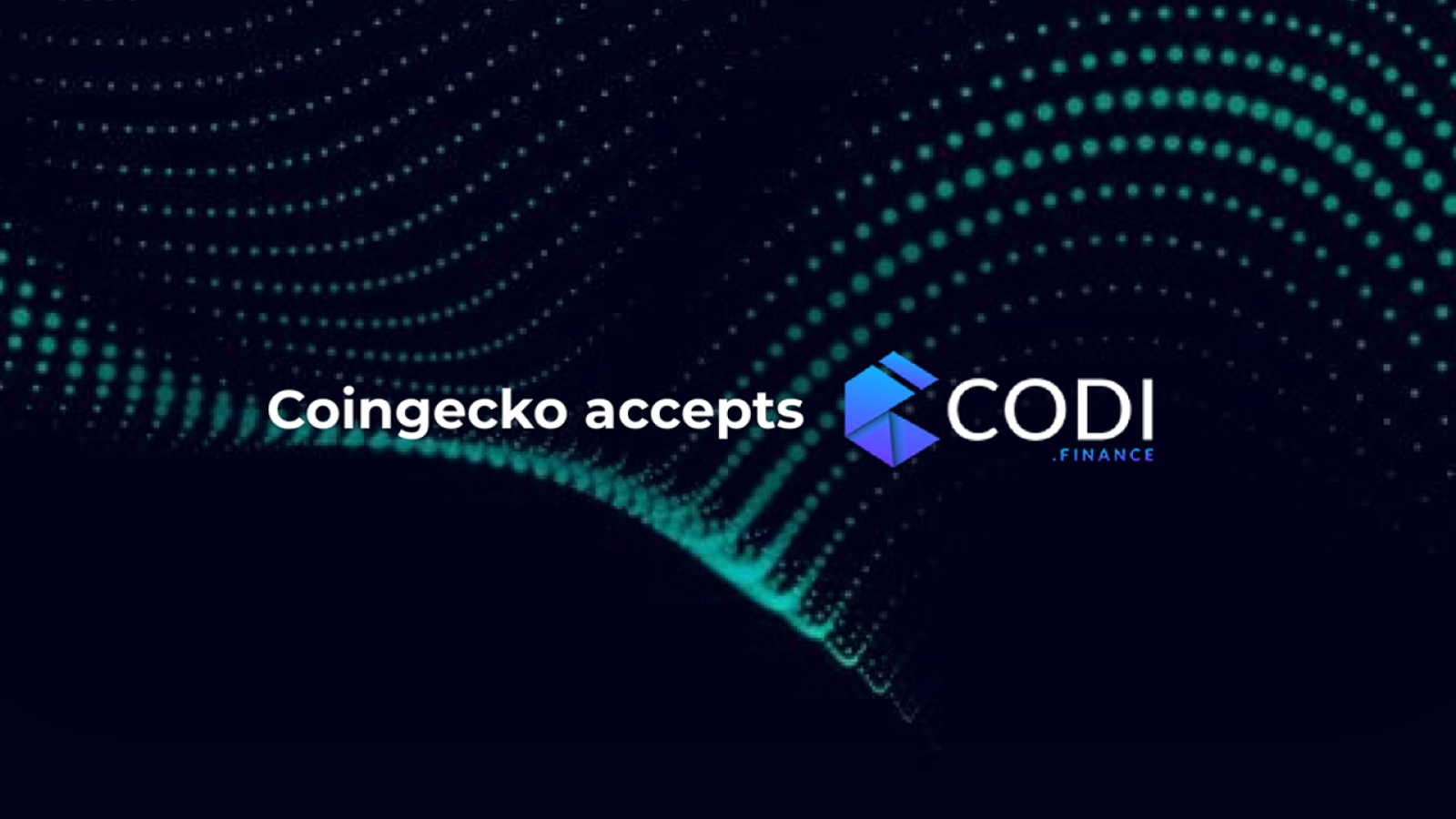 $CODI Is Listed On Coingecko