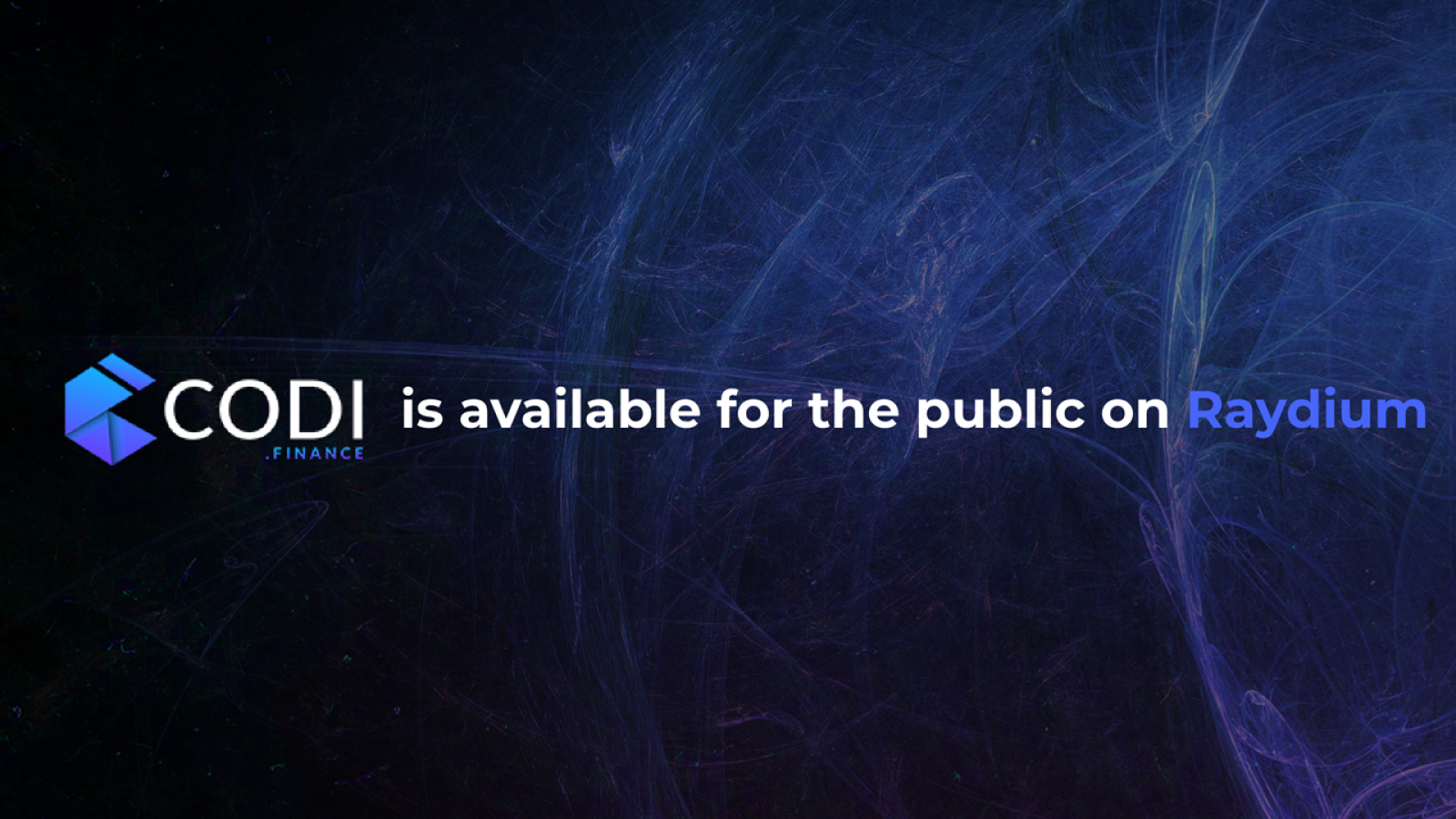 Breakthrough Of CODI Finance In The DeFI Space As It Announces Listing On Raydium