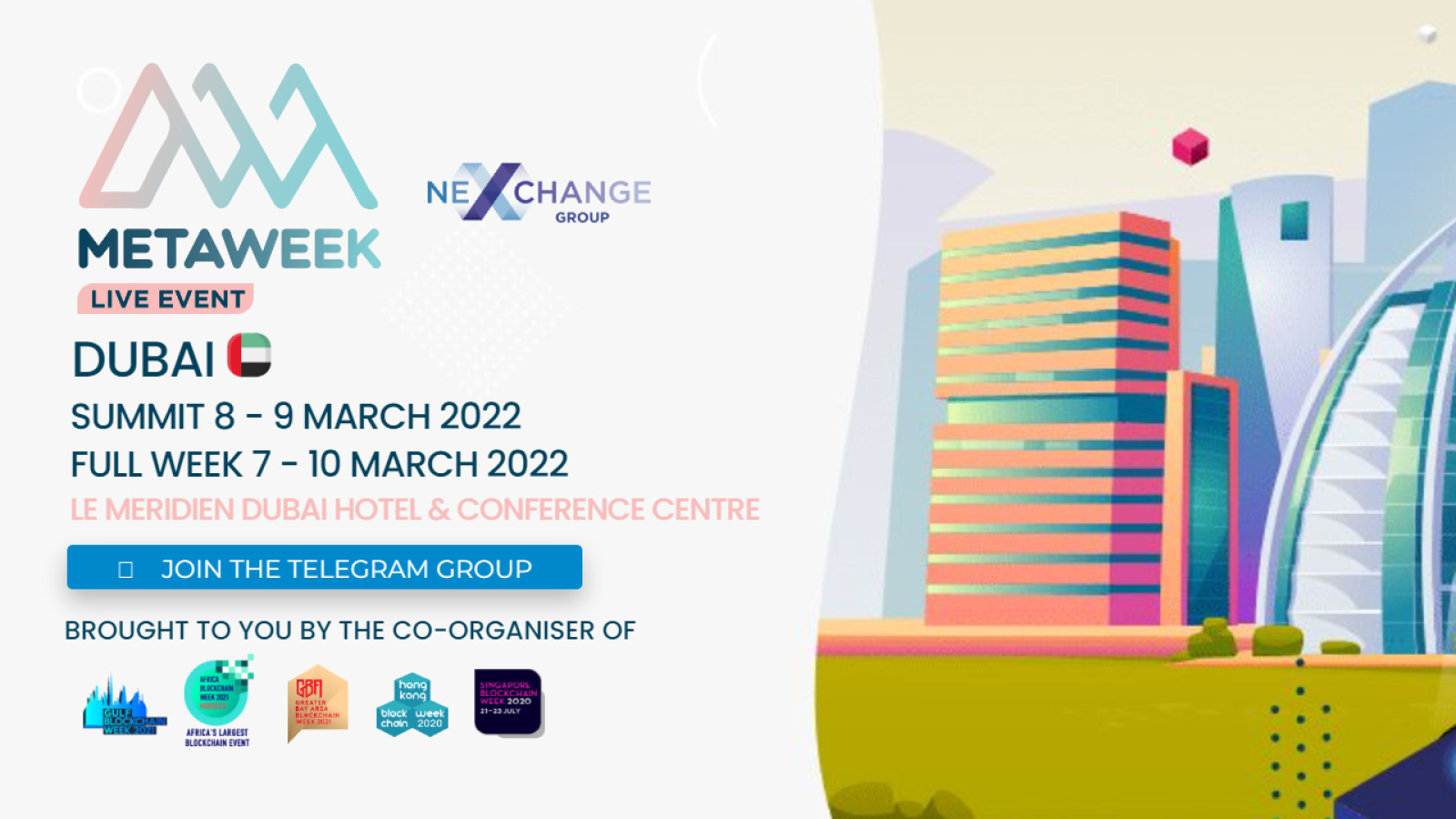 MetaWeek in Dubai to Bring Together Artists, NFT Creators, Investors, and Blockchain Masterminds