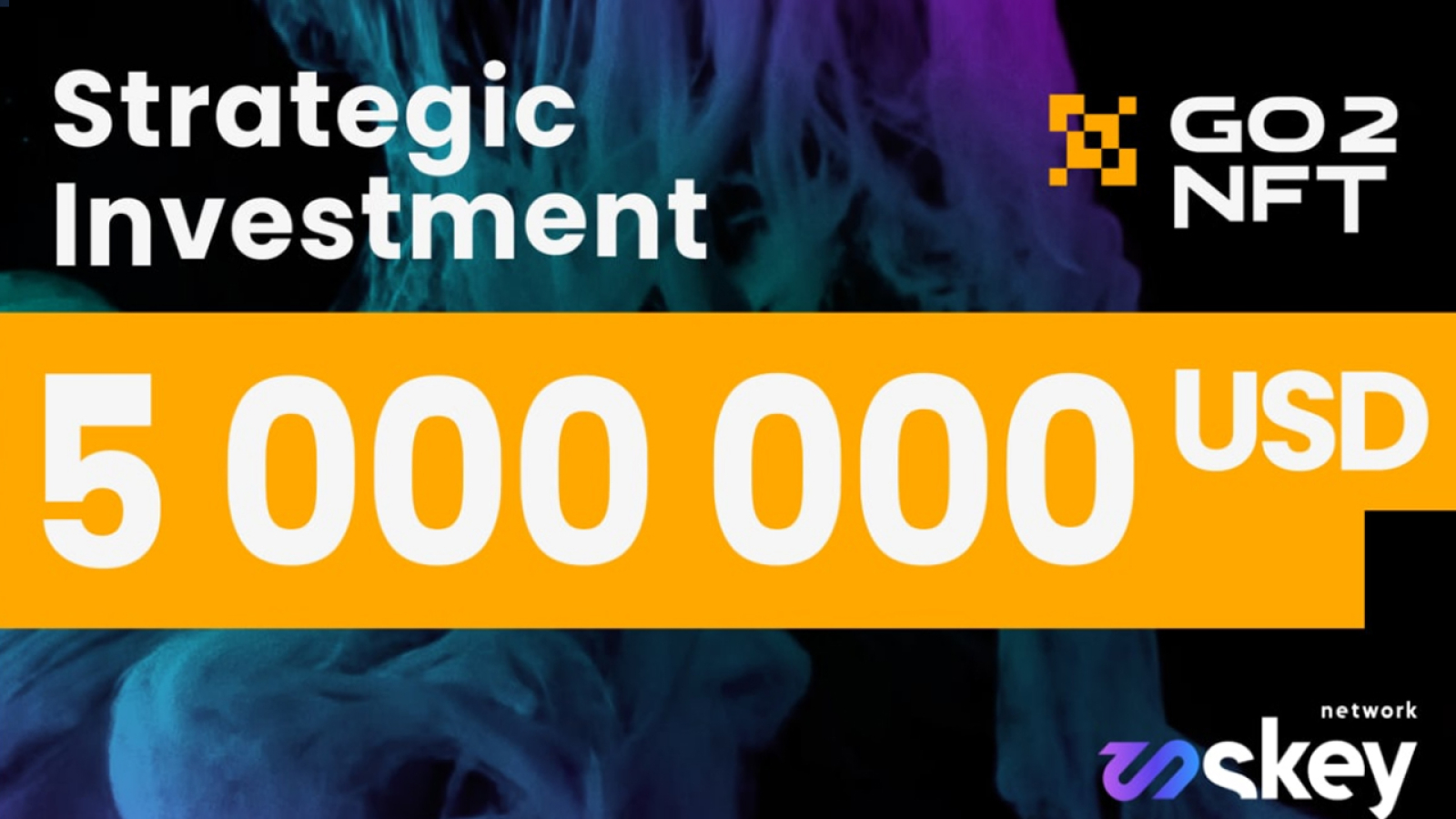 Skey Network Makes Strategic USD 5 Million Investment in Go2NFT