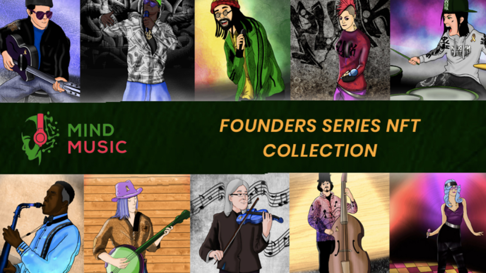 Mind Music Founders NFTs Collection Receives Rave Reviews, Here’s Why You Must Own One