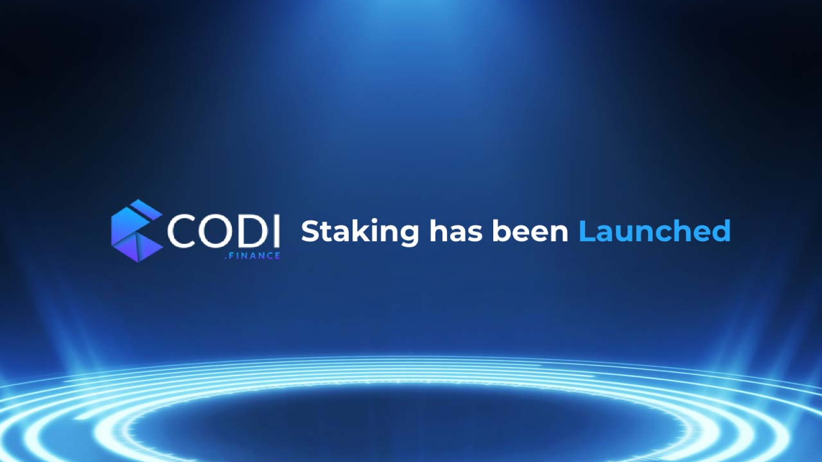CODI Finance Announces Launch of Staking Platform