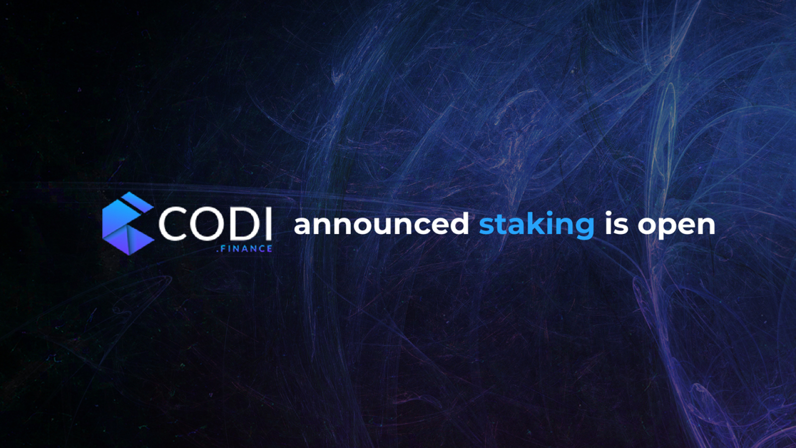 Codi Announces Its Roadmap Following the Introduction of the Staking Feature