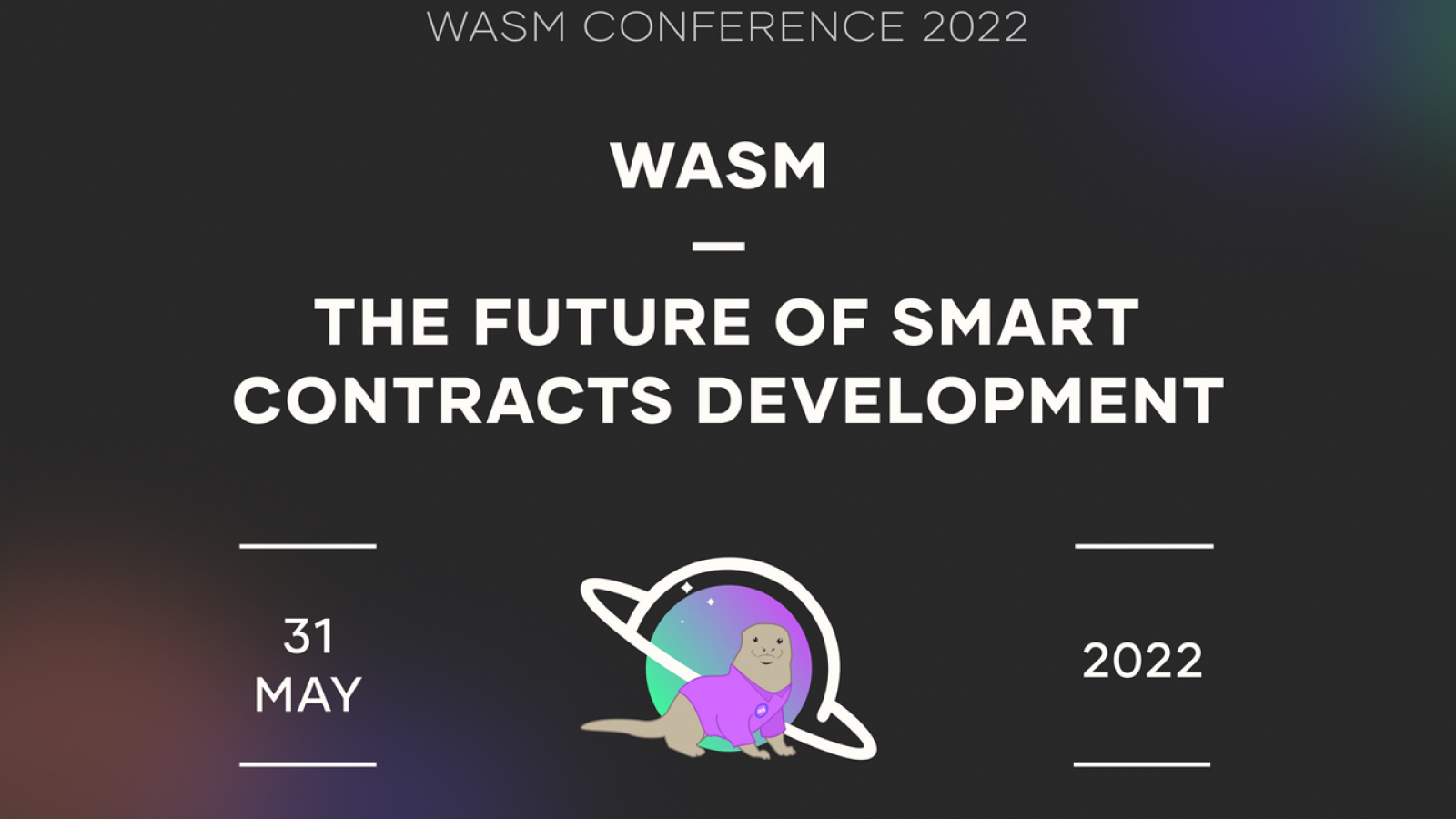 The First Virtual WASM Conference: A 1-Day Virtual Event Dedicated to the Polkadot Smart Contracts