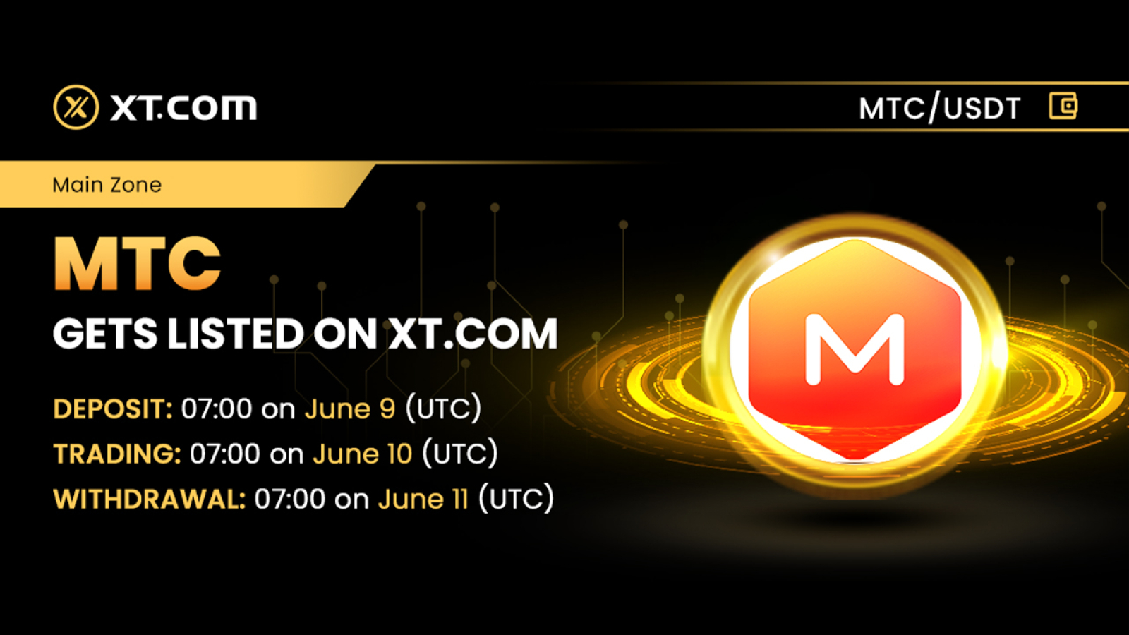 XT.COM Lists Metatron Coin (MTC); Trade Now!