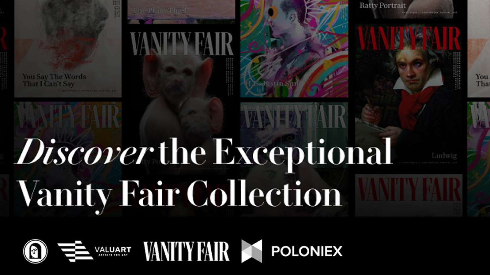 APENFT Auctions Five Vanity Fair NFT Covers