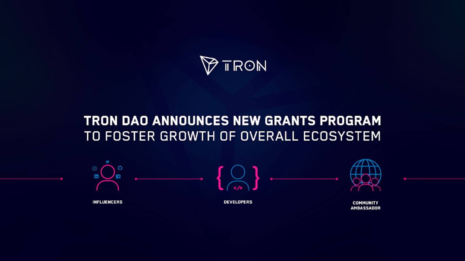 TRON DAO Announces New Grants Program to Foster Growth of Overall Ecosystem