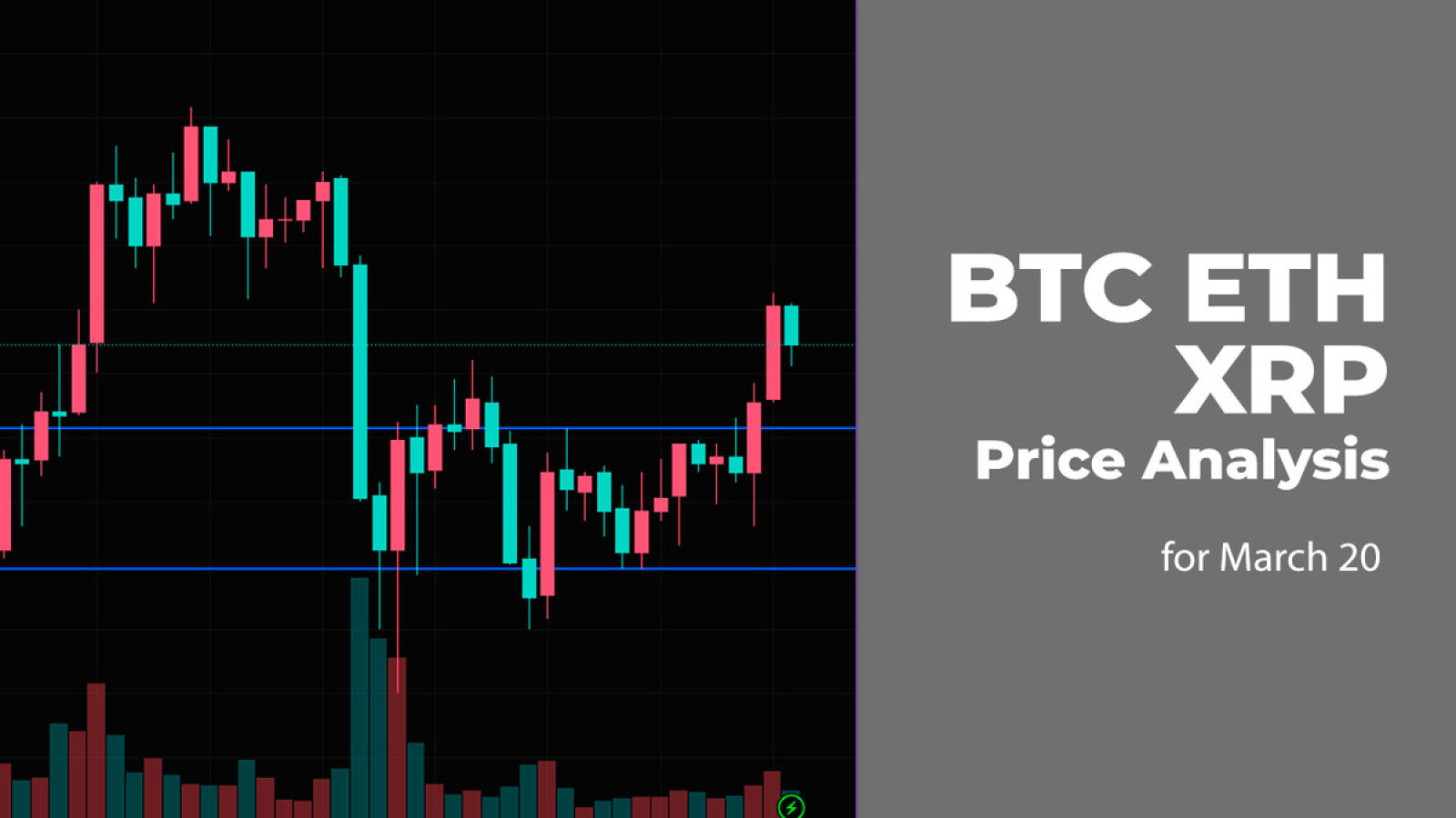 BTC, ETH and XRP Price Analysis for March 20 - U.Today