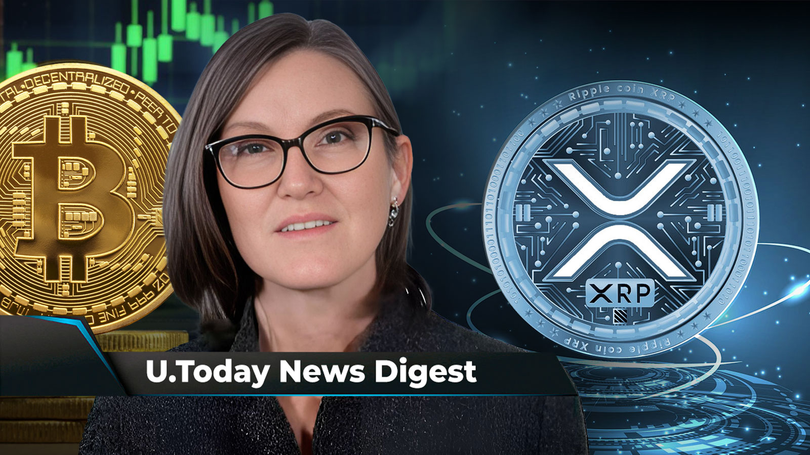 BTC Predicted to Reach $600,000 by Cathie Wood, XRP Relisted on Major  Exchange, SHIB Rep Explains Why ShibaSwap 2.0 Not Released Yet: Crypto News  Digest by U.Today - U.Today
