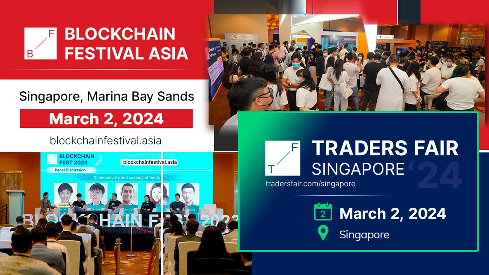 Singapore Traders Fair and Blockchain Festival 2024: A Game-Changing Blend of Finance and Blockchain at Marina Bay Sands, Singapore