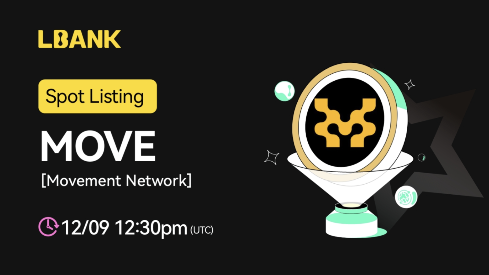 LBank Announces Movement (MOVE) listing with $70,000 Rewards, Enhancing Crypto Innovation