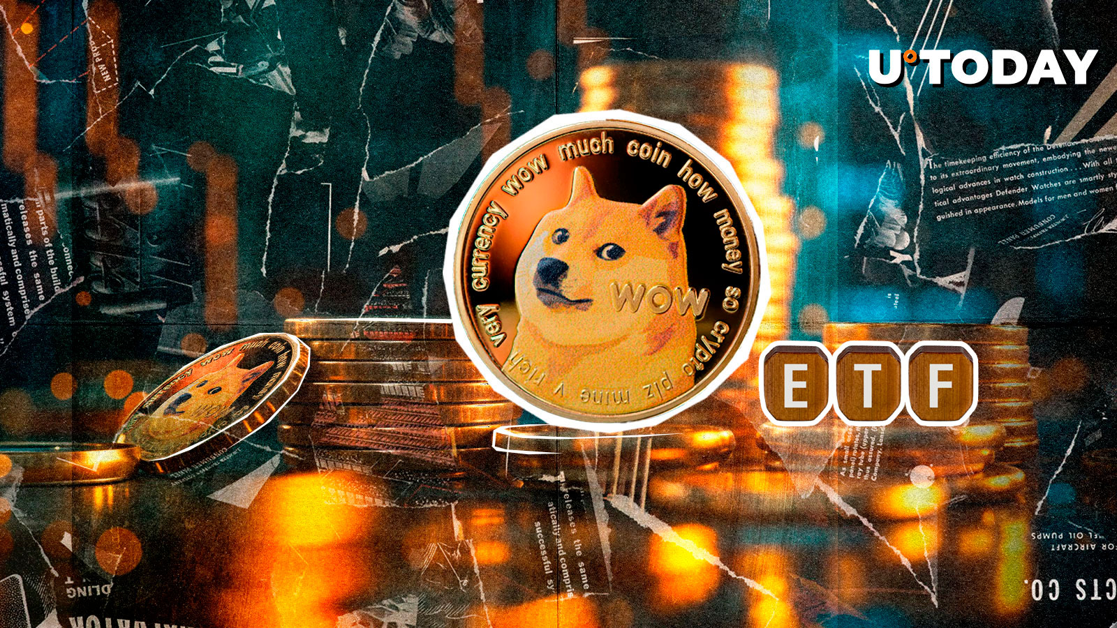 Dogecoin ETF Filing Sparks Surprise as DOGE Slips Back to $0.3500 - U.Today