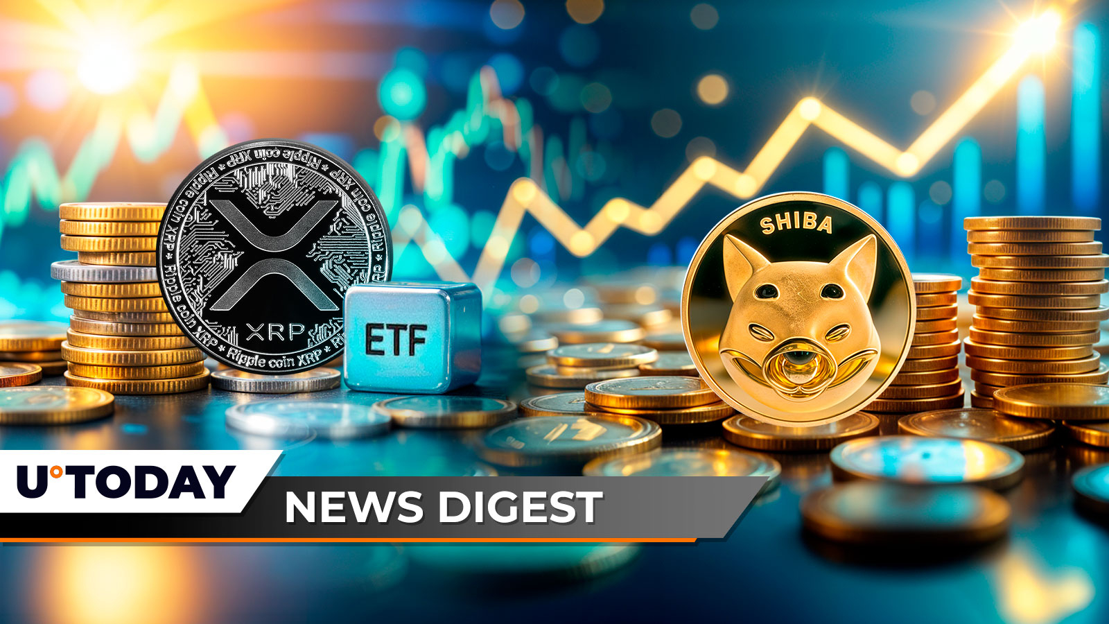 XRP ETF Approval Odds Revealed by Bloomberg, Shiba Inu on Verge of Ultra  Rare Golden Cross, Dogecoin Records 500 Million Breakthrough: Crypto News  Digest by U.Today - U.Today