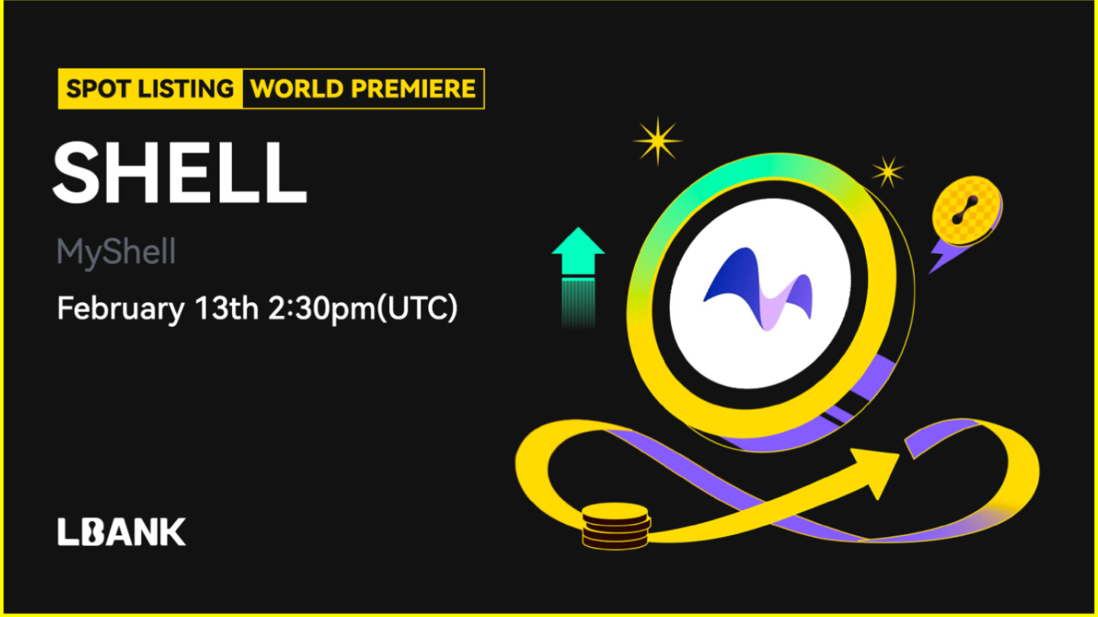 LBank Global World Premiere Lists MyShell (SHELL) with 100,000 SHELL Rewards, Enhancing Crypto Innovation