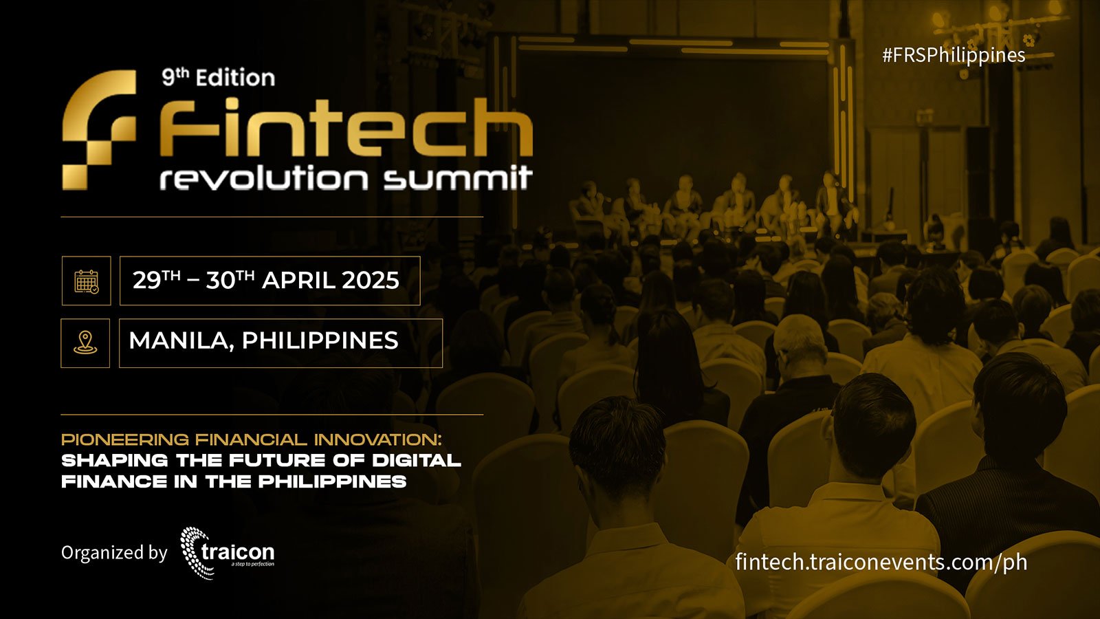 Manila to Host Premier Fintech Gathering – Fintech Revolution Summit on April 30